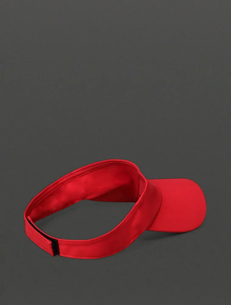 Viseira Feminina Calvin Klein Swimwear Vermelho u
